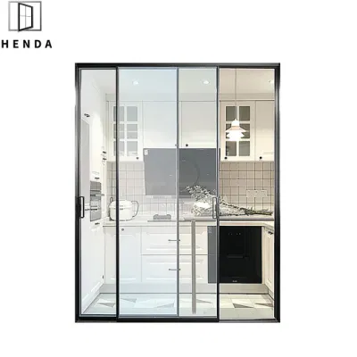 Buena calidad Lift and Slide Soft Close apilado bajo templado Puerta exterior deslizante de aluminio de vidrio para el exterior del hogar