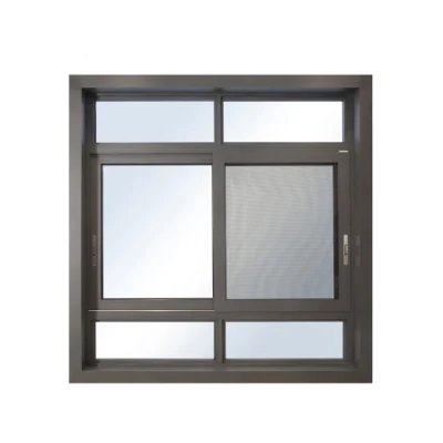 Perfil de ventana deslizante de aluminio Australia Standard Lock Pakistan deslizamiento de aluminio Ventana