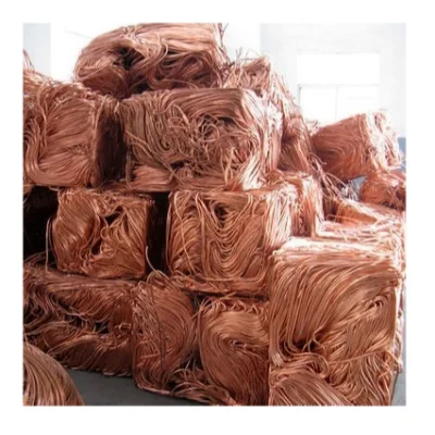 2023 suministro de fábrica Venda la fábrica directamente Venta de cobre fuerte de grado Calidad de la chatarra de alambre de cobre 99,99% de la chatarra de cable de cobre/cobre