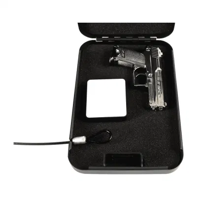 Los fabricantes en China Portable una variedad enorme de la pistola más eficaz Mini Inicio Caja de seguridad (USPS-240K)