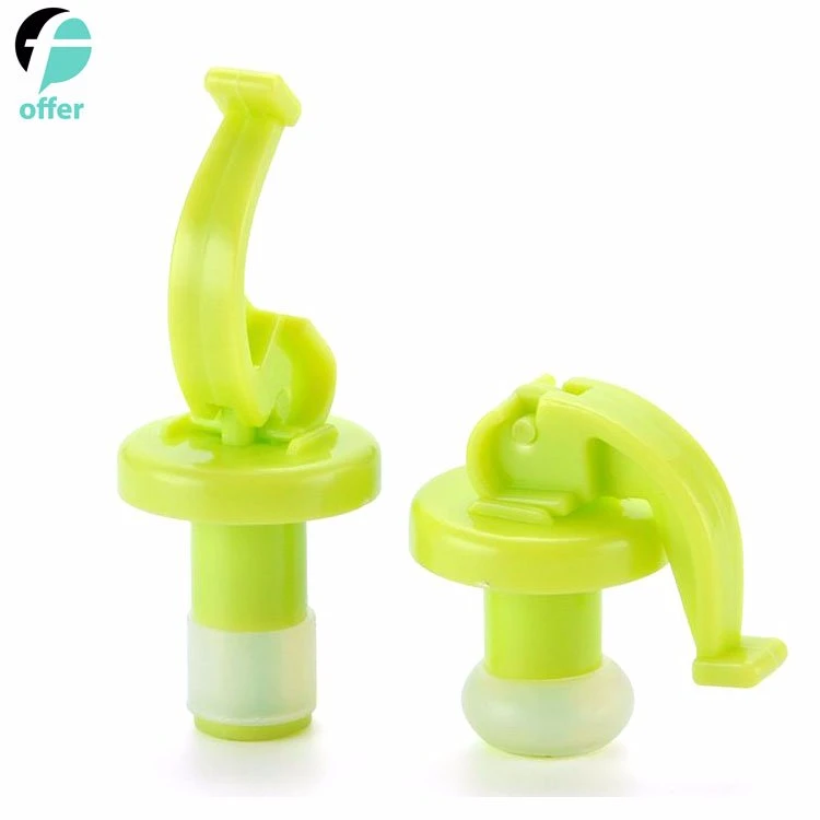 Novelty Silicone Wine Bottle Stoppers Beer Wine Cork Plug Cover Kitchen