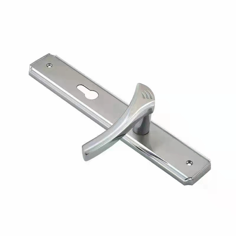 New Designed Bedroom Balcony Zinc Door Handle with Panel