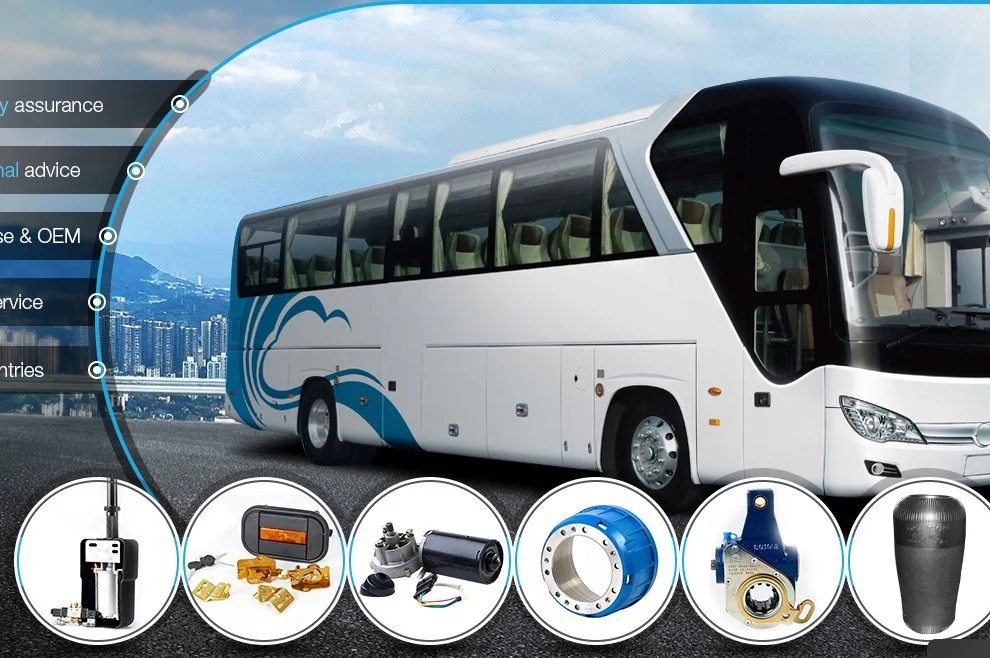 Black and White Color Side Cabin Door Locks for Yutong Higer Kinglong Chinese Bus