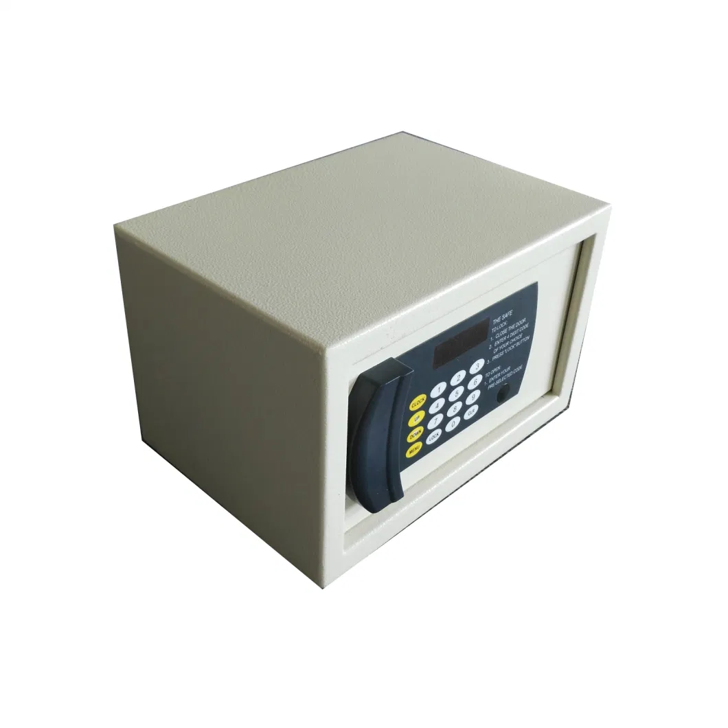 Money Cash Safewell Office Home Smart Metal Mini Hotel Safe Box