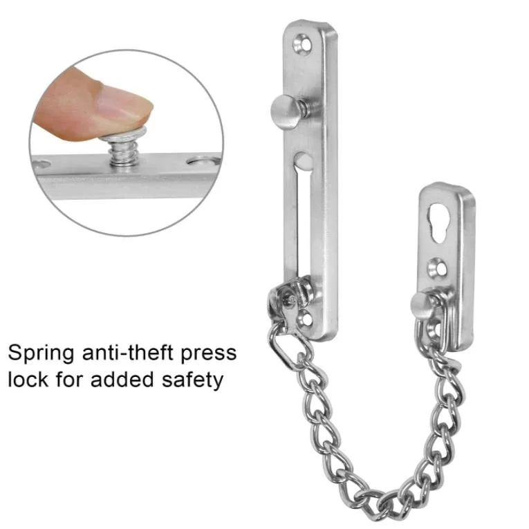 Safe Door Chain Modern Durable Door Chain for Wooden Door