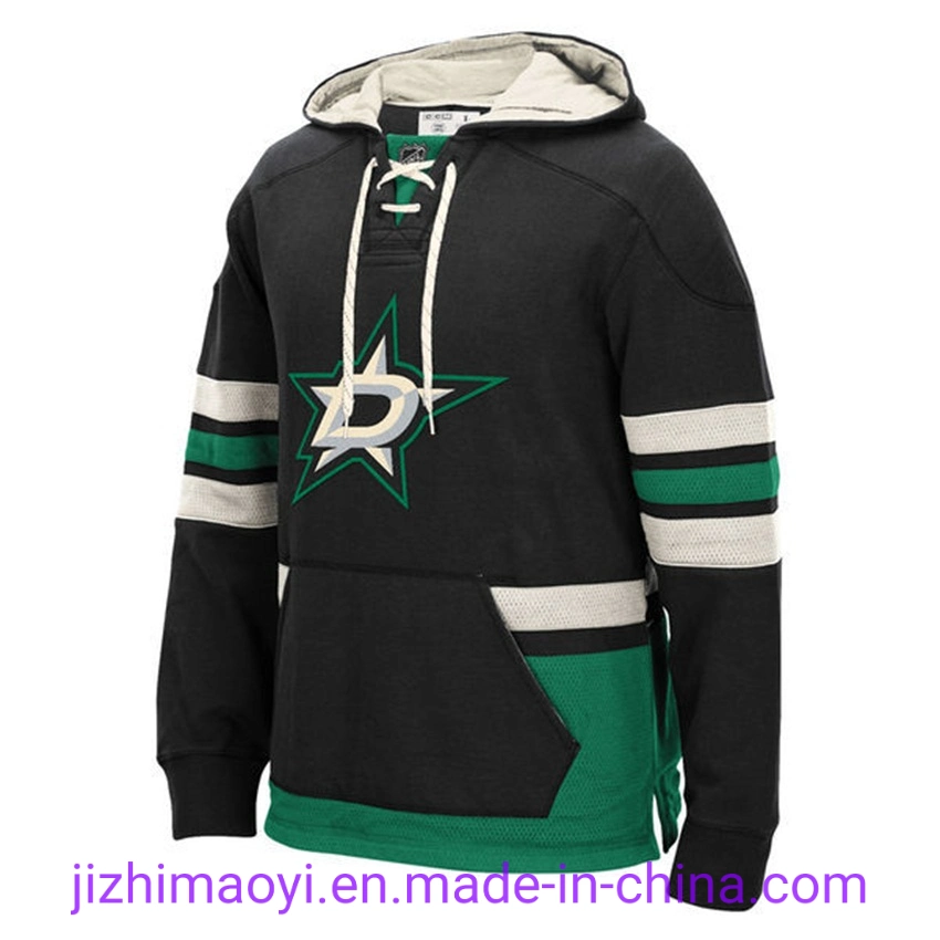 Wholesale Custom Dallas Stars Alexander Radulov Jamie Benn Joe Pavelski Miro Heiskanen Tyler Seguin Ben Bishop Goalie Cut Hockey Team Hoodies Sweatshirt