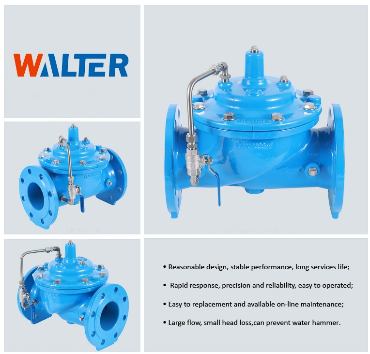 Single Seat Outlet Ball Valve Control Valve