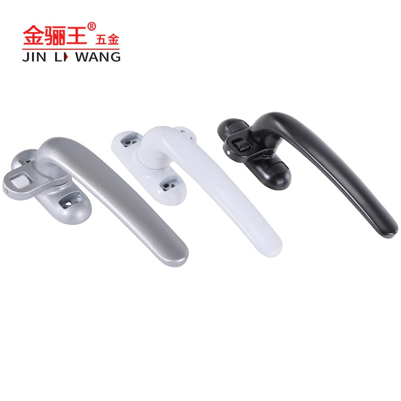 Aluminum Casement Door and Window Opener Handle Balcony Doors and Windows Hardware Accessories Glass Window Handle with Keeper