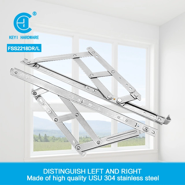 Keyi Metal Fss2218d Aluminium Casement Window Hinge Friction Stay