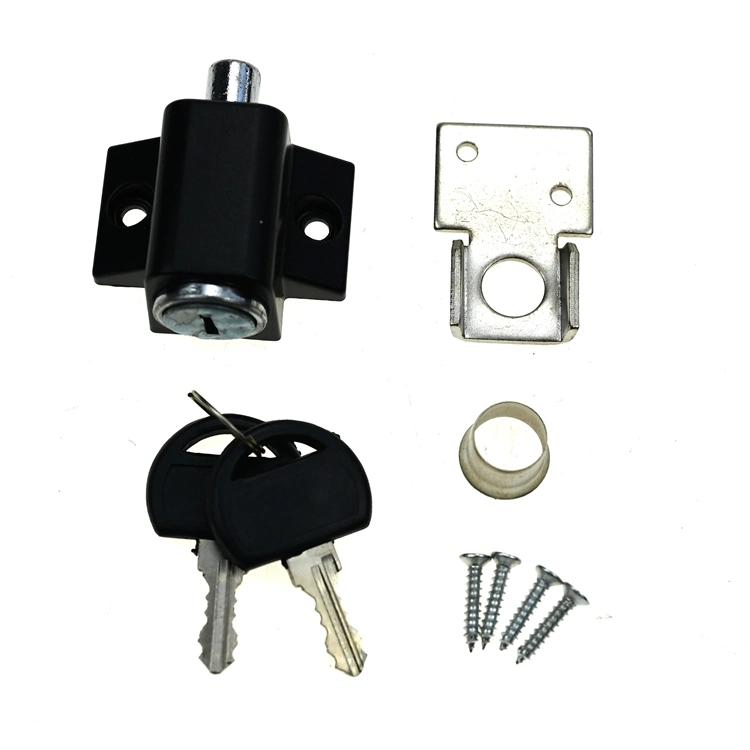 Yh2233 Zinc Alloy Window Lock Anti-Lock Sliding Door Child Safety Lock Flat Open and Move Doors and Windows