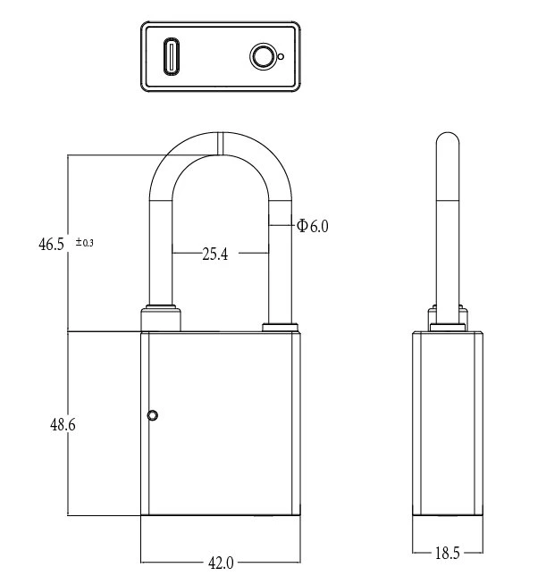 Portable Master System Intelligent Anti-Theft Smart Door Multifunction Bluetooth Lock for Door