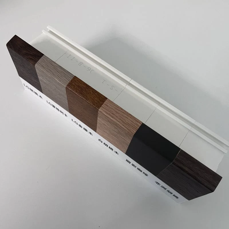 Gkbm 60b Laminated UPVC Profiles for Casement Windows