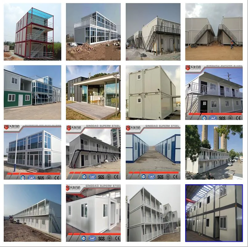 International Standard Customized Container Homes Residentieal Foldable Container Tiny Houses with Doors and Windows