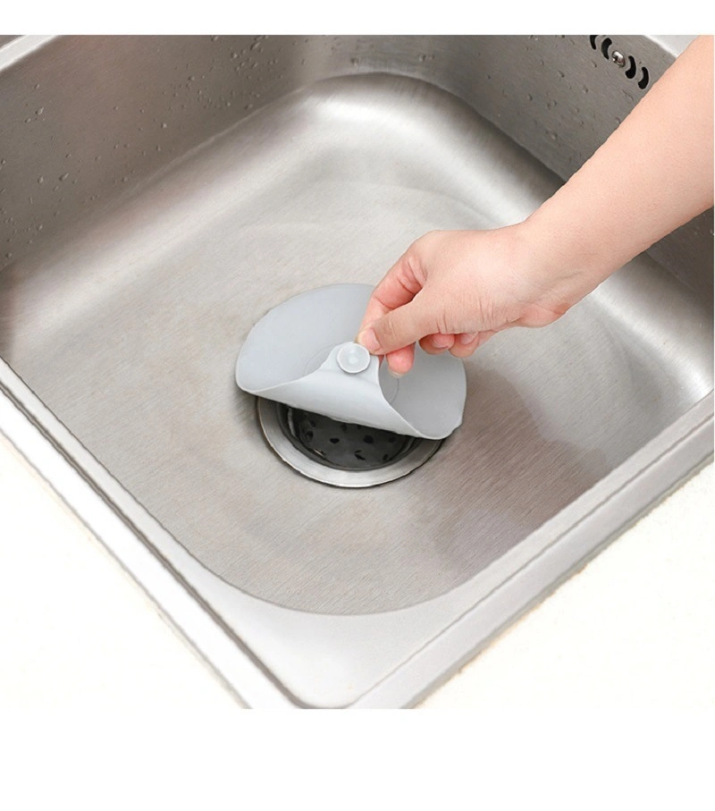 Silicone Sink Drain Plug Bathroom Kitchen Drain Cover Esg16198