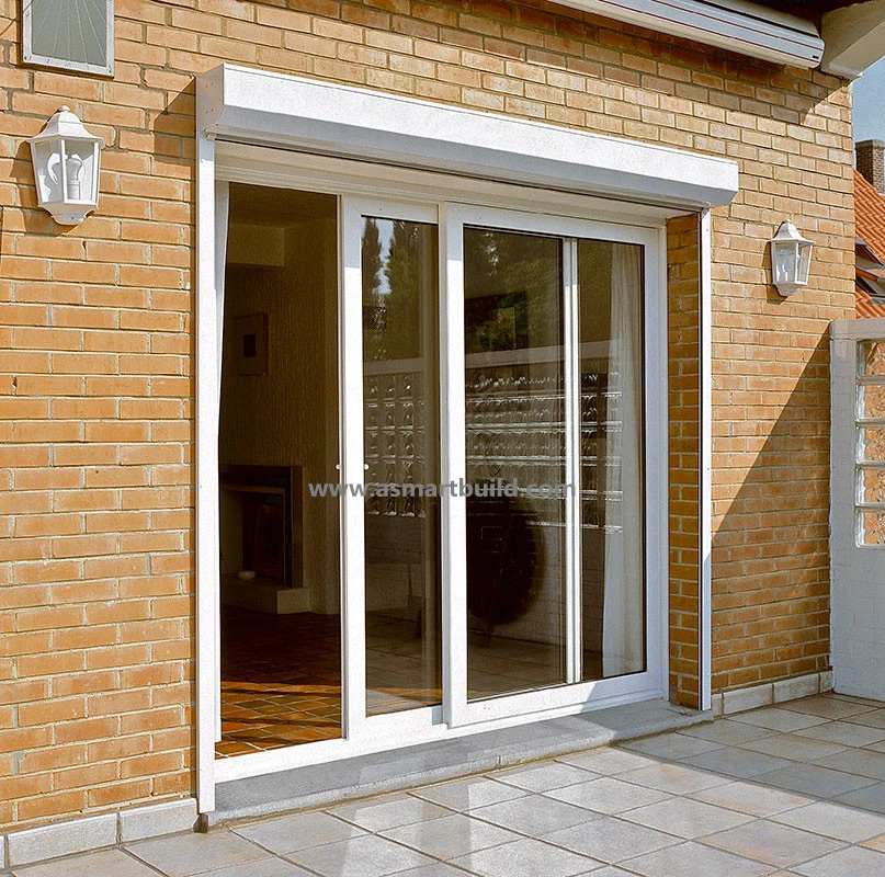 UPVC/PVC Sliding Door with Veka Softline Ss90 Series Profile System for High-Rise Building