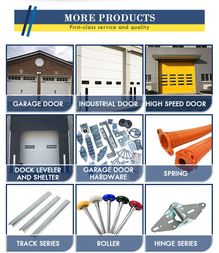 Manual Roll up Sectional Garage Door Chain Hoist Roller Shutter Industrial Garage Door Parts Hand Chain Hoist