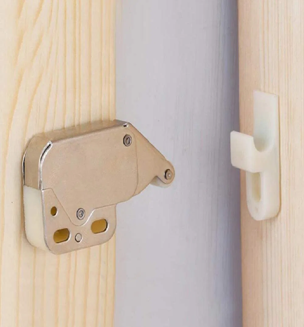 Steel Mini Push Latch Cabinet Catches Push Open Door Latch Lock