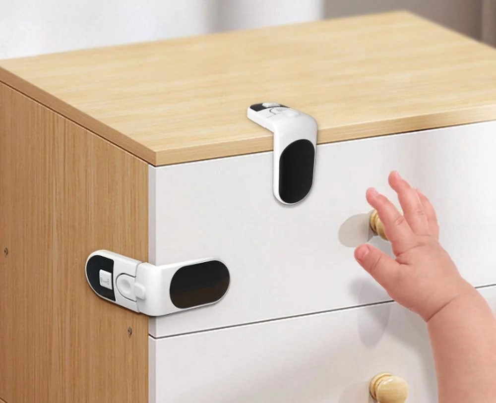 Baby Drawer Lock Baby Safety Angle Lock Cabinet Buckle Sanp Lock