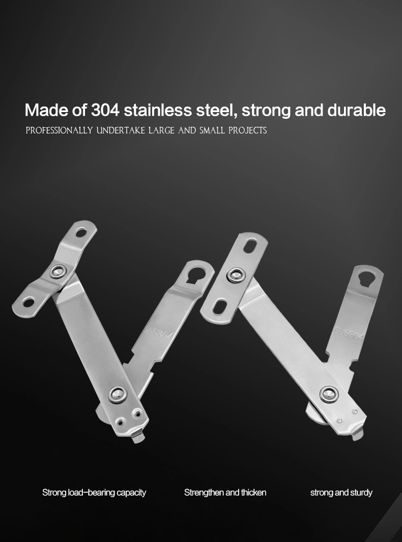 Aluminum Window Accessories Friction Stay Hinge Casement Window Restrictor Stay