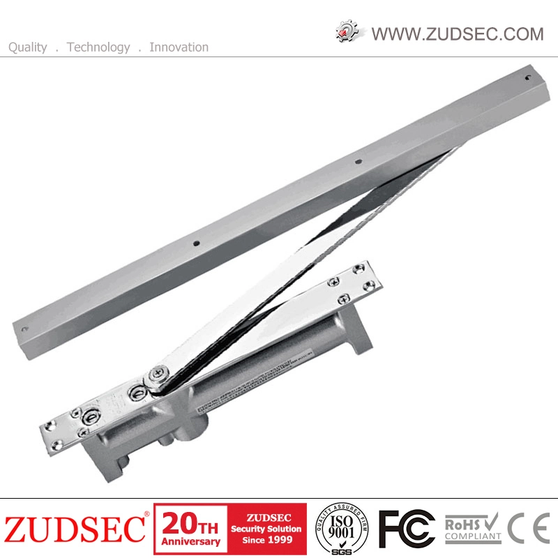 90 Degree Hold Open Square Small Size Automatic Hydraulic Door Closer for Wooden Door