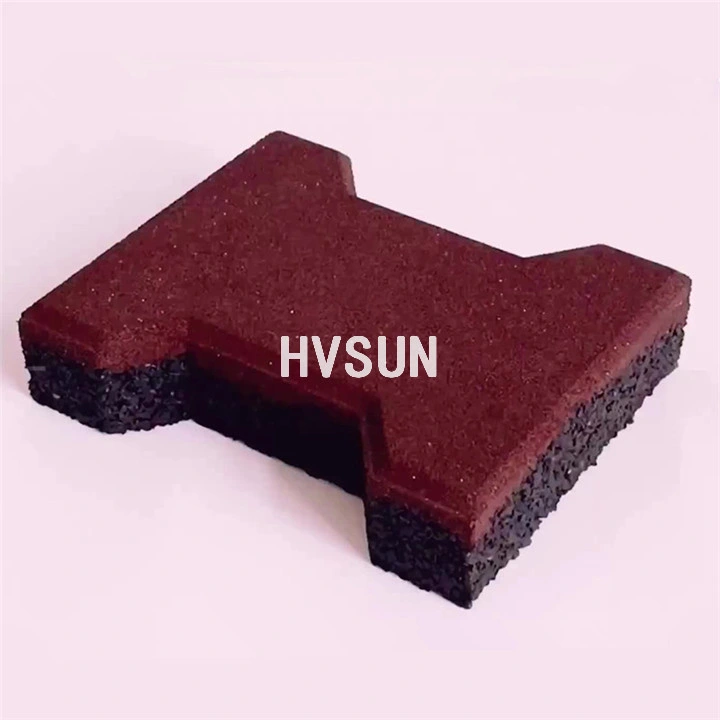 Adhesive Paving Rubber Tactile Strips for Blind and Warnning Flooring