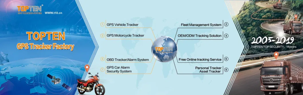 Tk510 GPS Car Tracker with Door Alarm and Car Line Cutting Alarm (Tk510-BE)