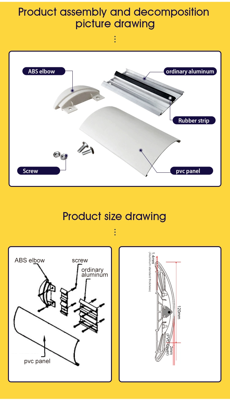 Hospital Wall Protection Guard Plastic PVC Crash Clapboard