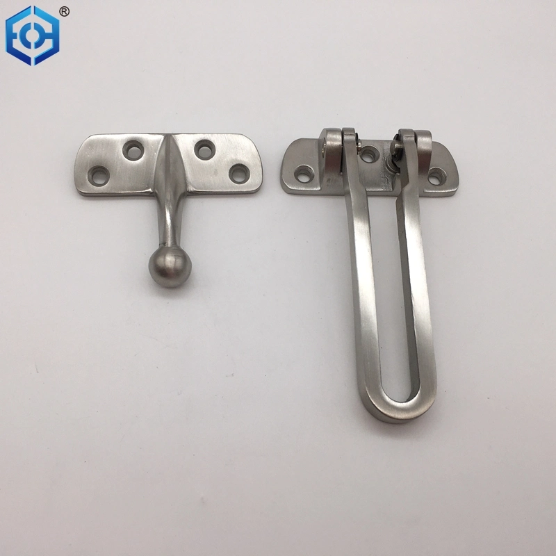 Stainless Steel Security Door Guard Gate Latches Swing Bar Door Chain Burglar