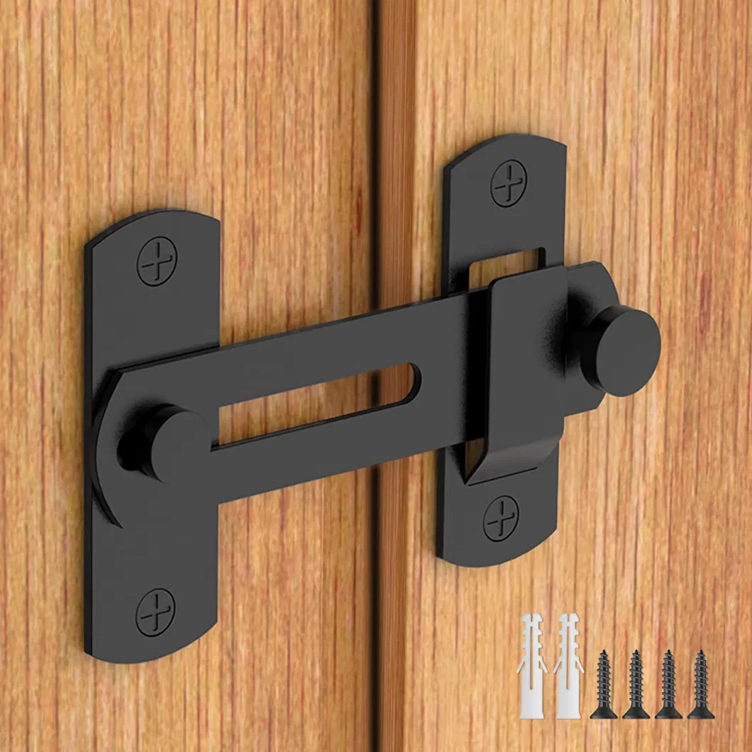 Door Lock Latches for Pet Door Bathroom Outdoor Flash Door Bolt