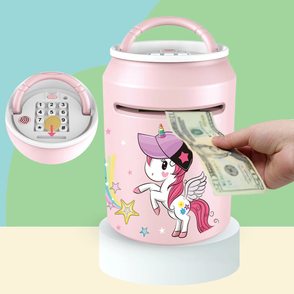 Wholesale Piggy Bank Toy Mini Safe Pretend Play Money Piggy Bank Box for Kids Educational Plastic Toy Save Piggy Bank Toy