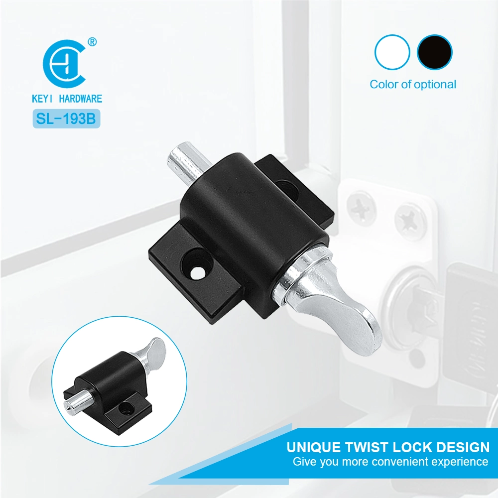 Keyi Metal SL-193 Window Lock Sliding Door and Window Door Lock Safety Lock Limiter Window Fixing Buckle