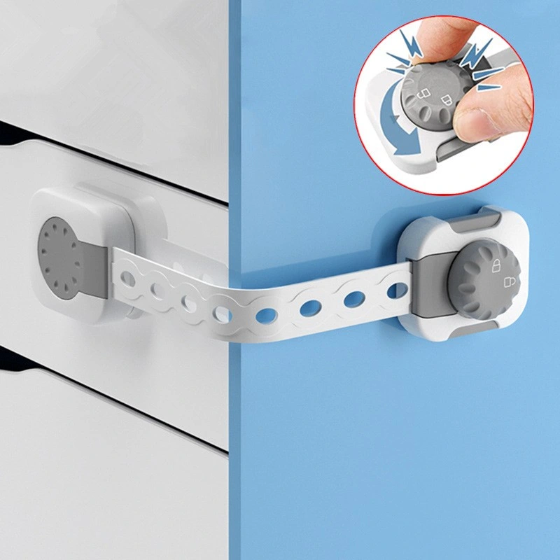 Multifunctional Baby Safety Extension Lock for Refrigerator