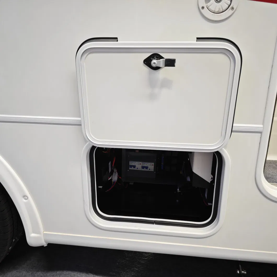 Maygood Customized Size Lockable Aluminium Luggage Hatch Door Awning Style RV Caravan Access Door