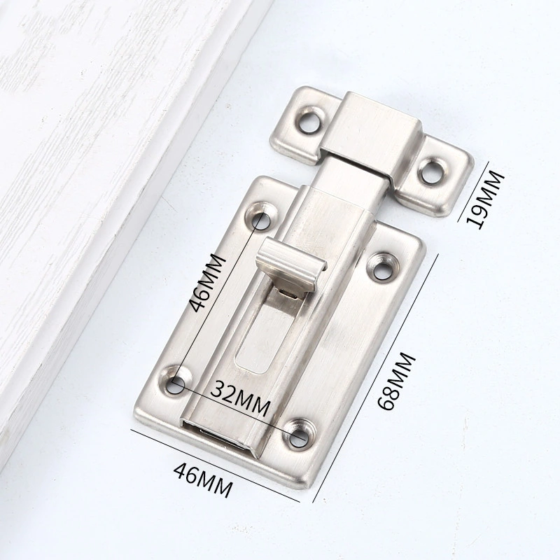 Customizable Latch Stainless Steel Window Accessories Manual Security Latch