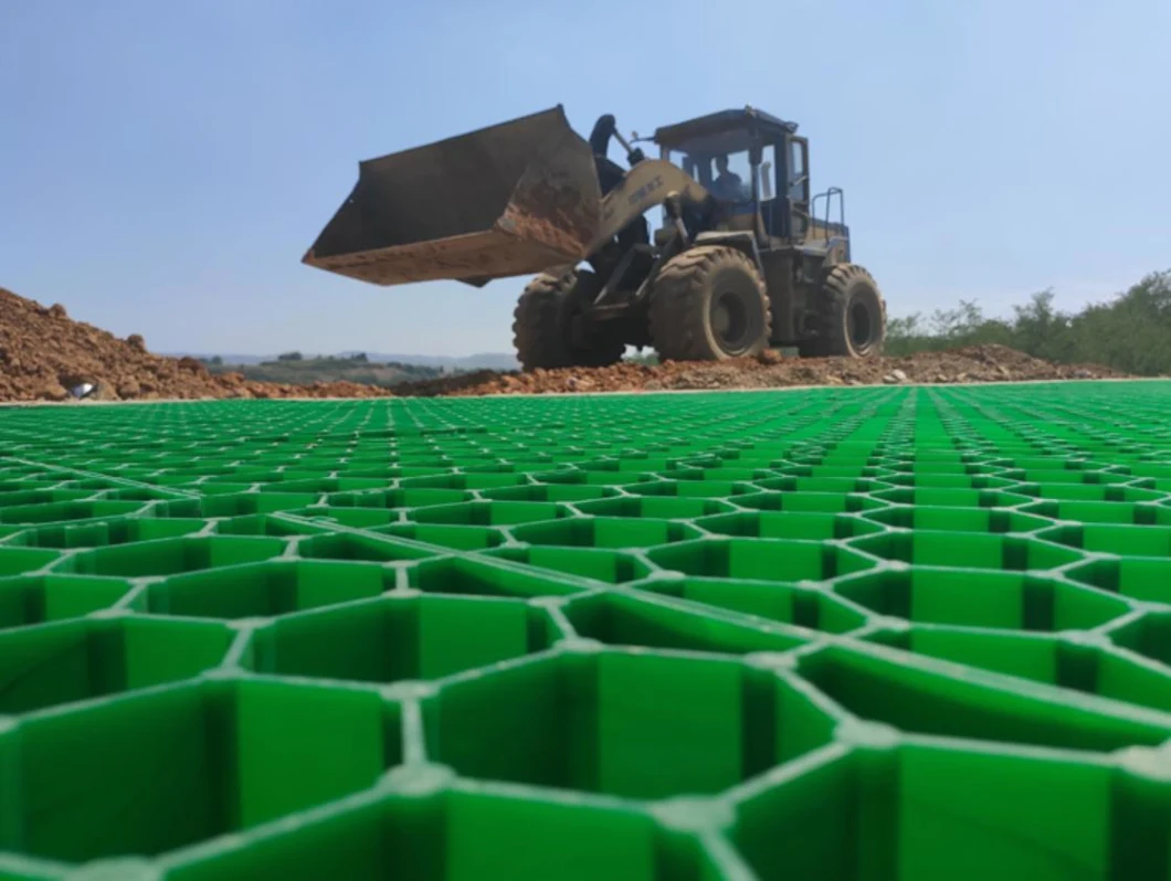 Plastic Grass Paver Plastic Gravel Stabilizer Grid