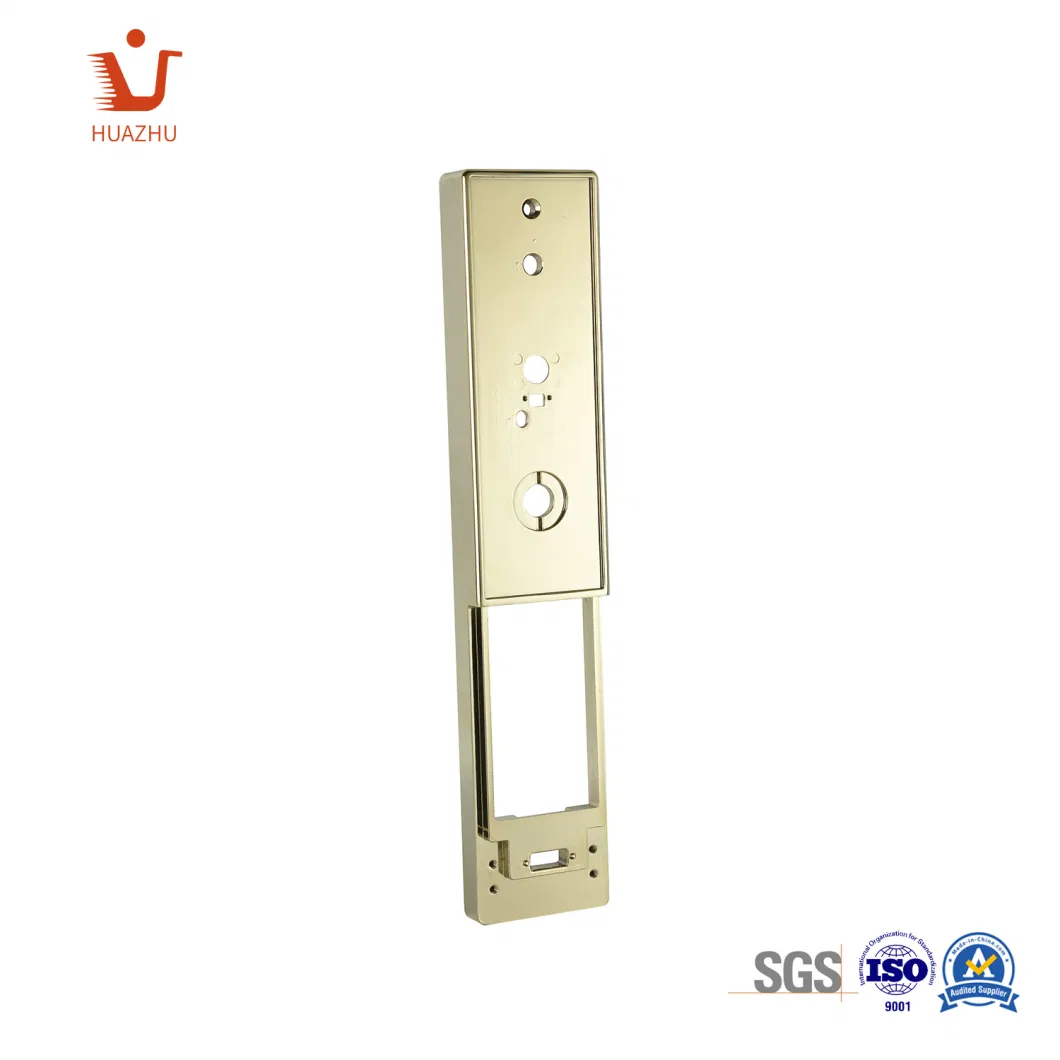 Customize Door Lock Plate Cover Zinc Alloy Die Casting Door Reinforcement Plate Stainless Steel Home Security Door Lock Plate