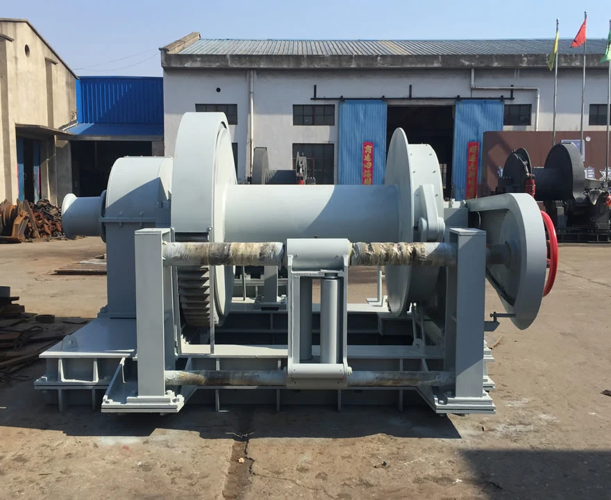 Applied to Fishing Vessels Gasoline Engine Cable Pulling Winch