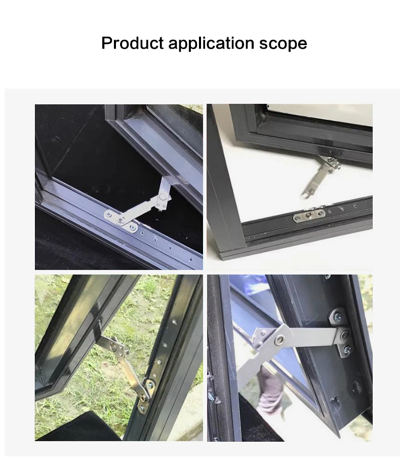 Aluminum Window Accessories Friction Stay Hinge Casement Window Restrictor Stay