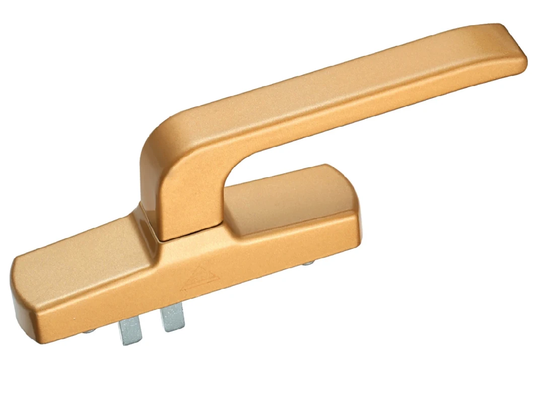 Modern Black/Gold/White Aluminium Alloy Handle Lock Pull Window Crank Handle for Casement Windows