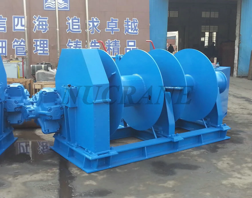 Applied to Fishing Vessels Gasoline Engine Cable Pulling Winch
