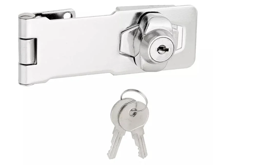 Heavy Duty Hasps and Staple Door Hasp Cabinet Anti-Theft Lock