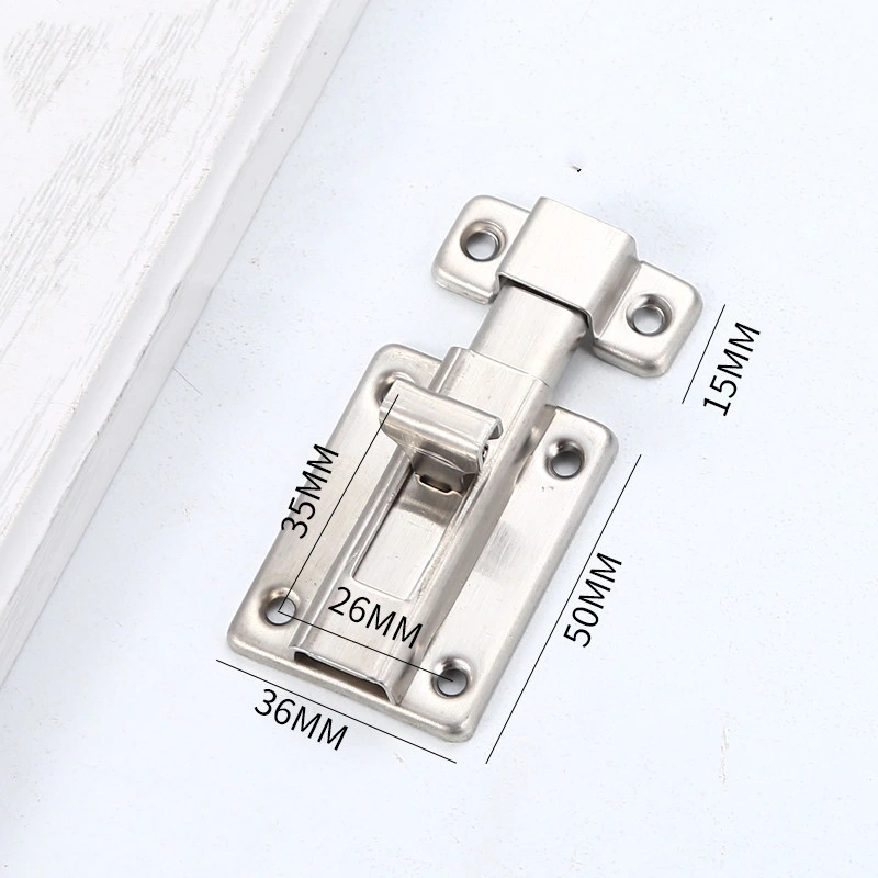 Customizable Latch Stainless Steel Window Accessories Manual Security Latch