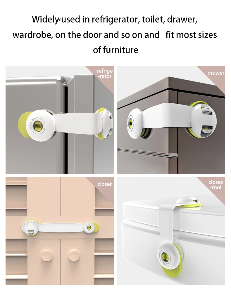 Hot Selling Child Safety Locks Cabinet Locks and Straps