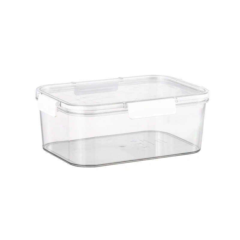 Refrigerator Grain Sealed Dustproof Square Snack Storage Box with Lid