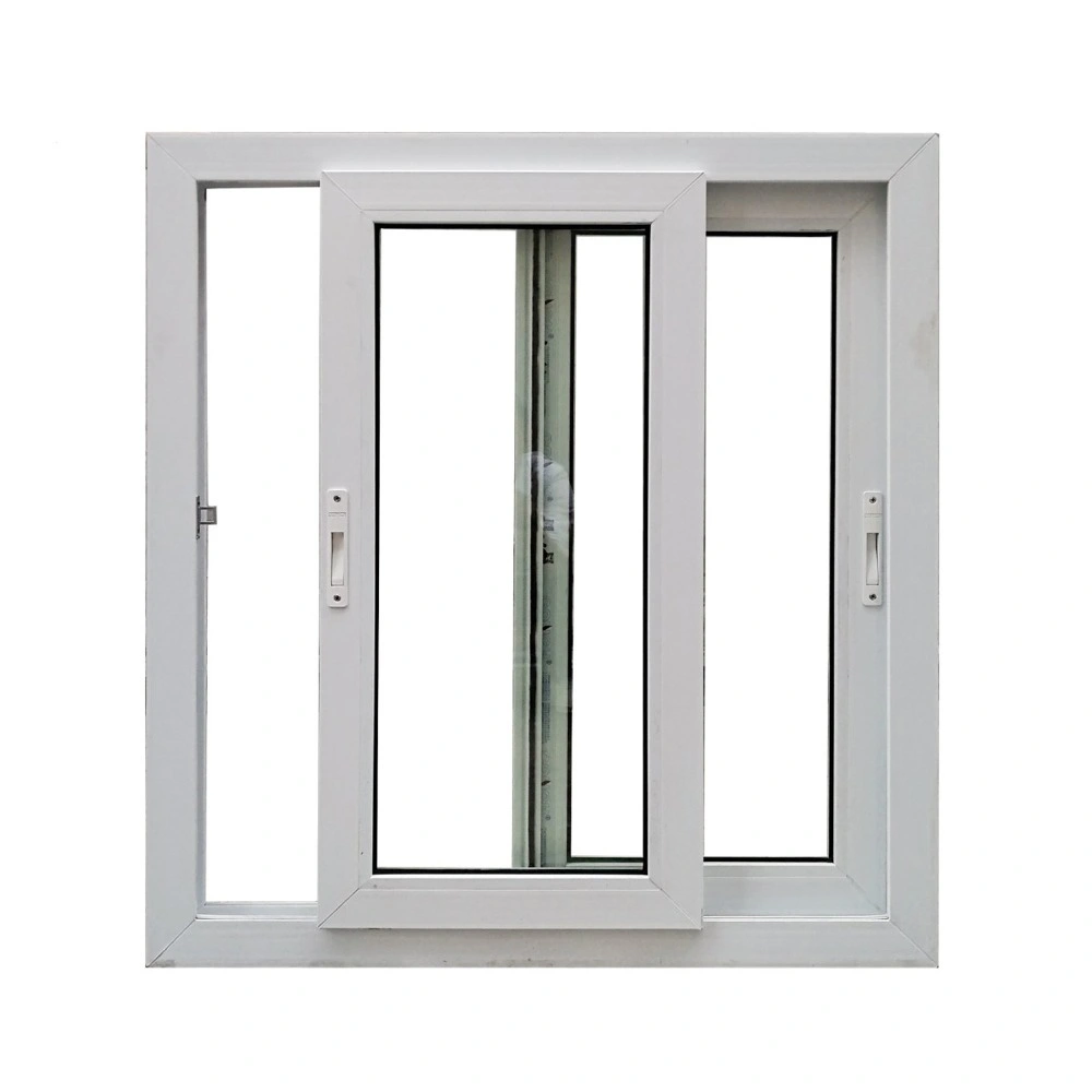 Hurricane Impact Chinese Manufacturer Conch UPVC Profile Plastic Sliding Windows