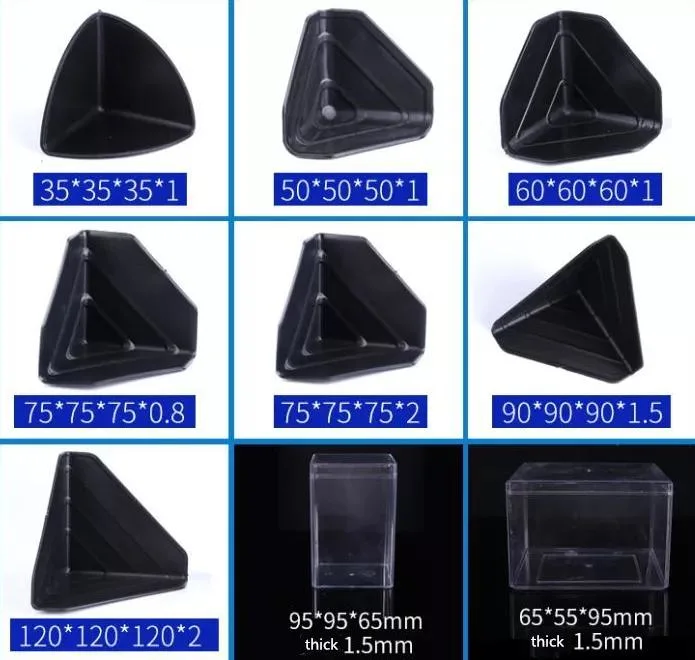 Plastic Corner Protector for Glass, Photo Frame and Other Transportation Protection