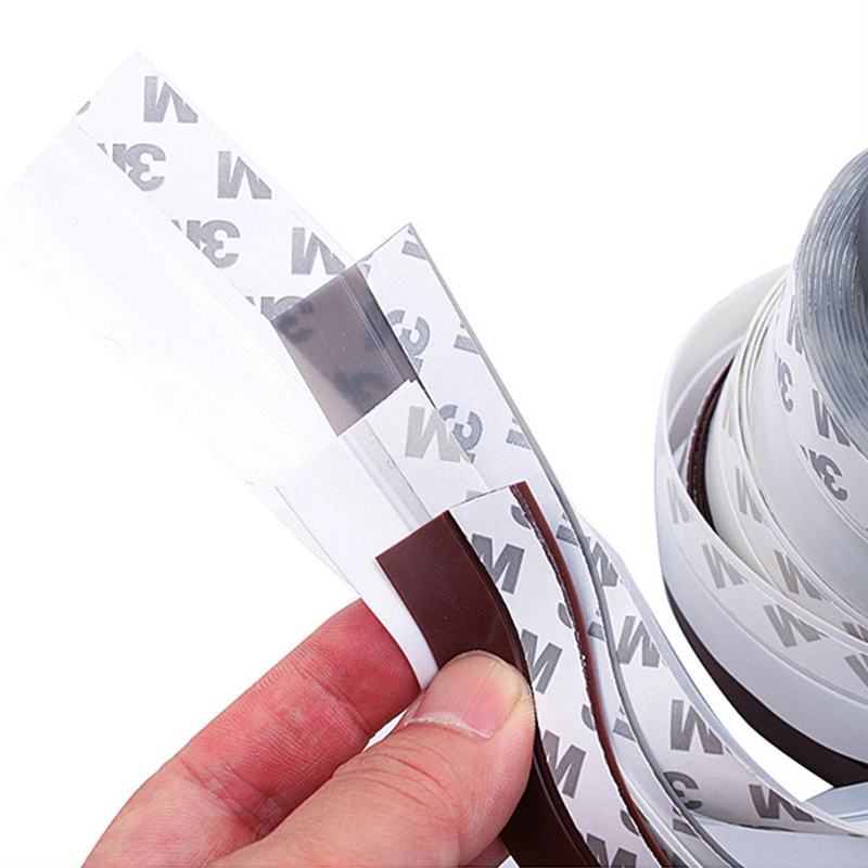 Adjustable Thickness Flexible Rubber Window Tapes to Stop Drafts and Rattling