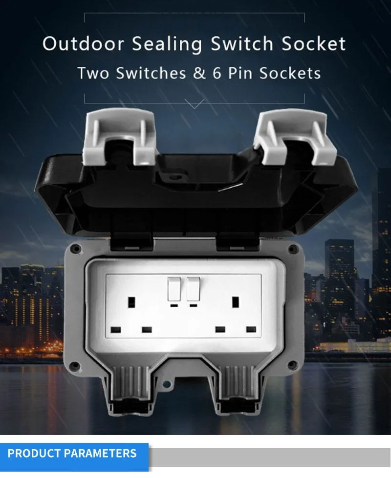 Waterproof Socket 86 Type Outdoor Rain Proof Switch Waterproof Cover