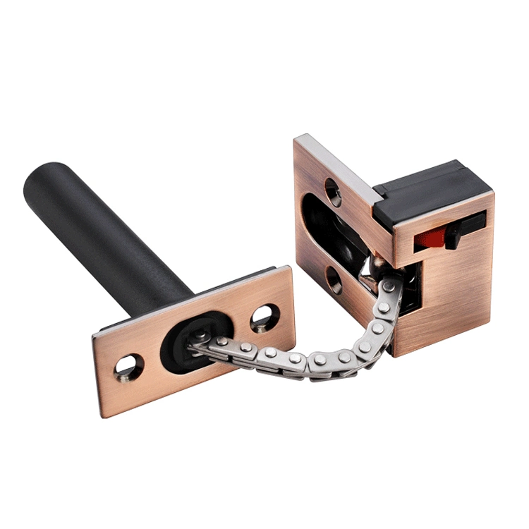 Gold Anti-Theft Zinc Alloy Hidden Security Door Chain Lock