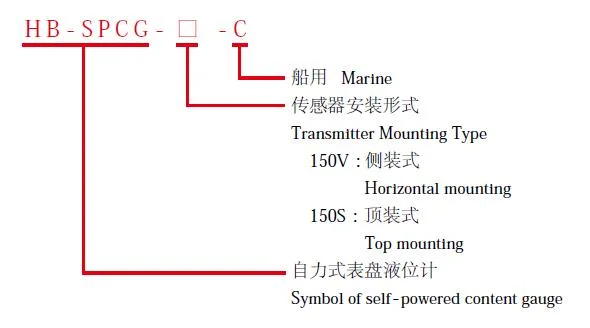 Hb-Spcg Self-Reliance Type Water Level Switches Magnetic Liquid-Level Gauges Fuel Tank Liquid Level Switch